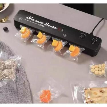 Imagem de Cozinha Seladora plastico Alimentos vacuo embalagem manual 110V - SELA