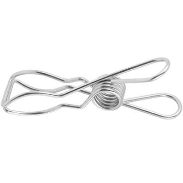 Imagem de 6 Unidades Grampo Mini Prendedor De Roupa Clipes Para Embalagens De Alimentos Mini Roupas Para Foto Varal De Roupas Mini Clipes À Prova De Aço Inoxidável Prensa Para Calças