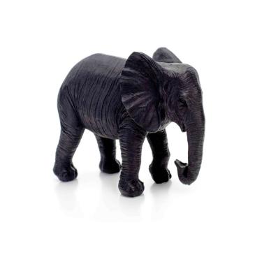 Imagem de Escultura Elefante Em Poliresina 14x17cm