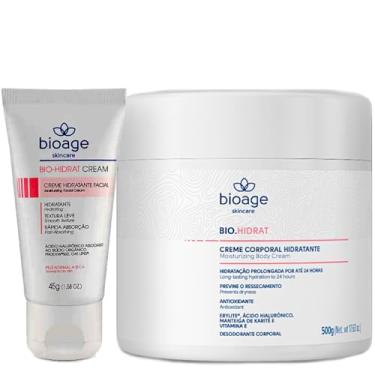 Imagem de Creme Hidratante Facial E Corporal Bio Hidrat Antirrugas e Antioxidante Bioage