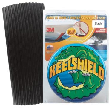 Imagem de Protetor de quilha KeelShield KS-4BLK da Gator Guards (1,8 m, preto)