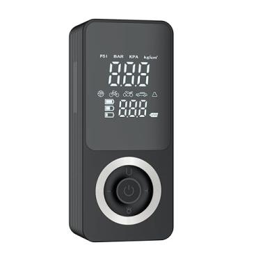 Imagem de Compressor de ar portátil para inflador de pneu sem fio com bateria de 10000 mAh, alimentação dupla, 3 modos de luz, carregamento rápido tipo C, bomba de ar inteligente para carro