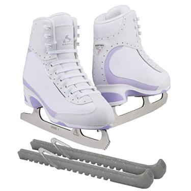 Imagem de Patins de gelo Jackson Ultima Softec Vista ST3200 para mulheres, Branco, 6