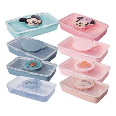 Imagem de Caixinha para Lenço Umidecido Porta Lenço com Borracha Vedação Design 