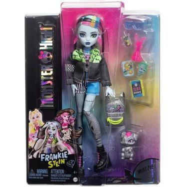 Imagem de Boneca Monster HIGH Coleçao Looks Monstruosos Mattel HPD53 Frankie