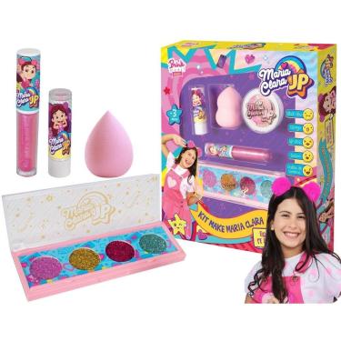 Imagem de Kit Maquiagem Infantil Maria Clara Jp Youtuber Paleta Make