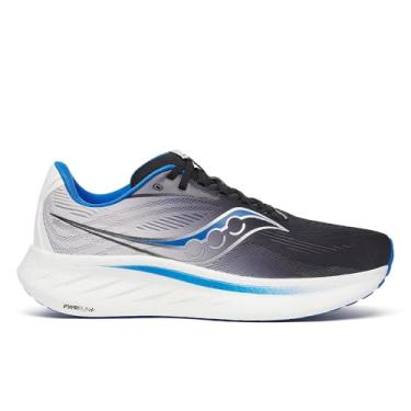 Imagem de Saucony Tênis masculino Ride 18, Preto/Skydiver, 38