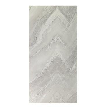 Imagem de Placa Decorativa Papel De Parede Marmorizada Cinza 30X60Cm