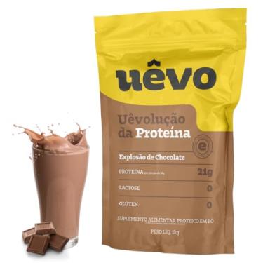 Imagem de Albumina Uêvo Sabor Surpreendente Chocolate Refil 1kg