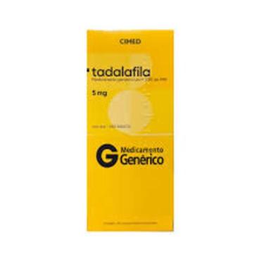 Imagem de Citrato 5 mg 1 caixa embalagem discreta-tadala- - cim