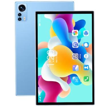Imagem de Tablet X12 12 GB de RAM + 512 GB, tela imersiva de 10,1 polegadas, 24 MP + 48 MP,5G, Wi-Fi, Bluetooth, Android 12 octa-core (Azul)