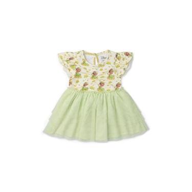 Imagem de MONICA + ANDY Vestido de tule Disney orgânico para bebês, Disney Tiana, 3 Anos