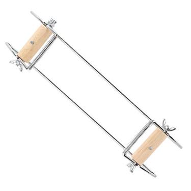 Imagem de Zerodis Ferramenta de Knitter de Pulseira de Colar DIY, Máquina de Tecer de Miçangas para Criar Jóias, Ferramentas de Tensão Ajustáveis, Aço Inoxidável+madeira