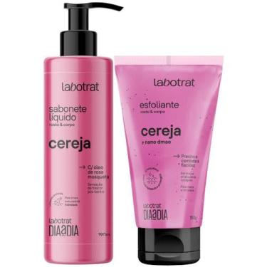 Imagem de Kit Sabonete Liquido 190ml + Esfoliante 150g Corpo E Rosto Labotrat Di