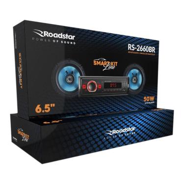 Imagem de Kit Som Automotivo com Alto Falante 2660 Roadstar