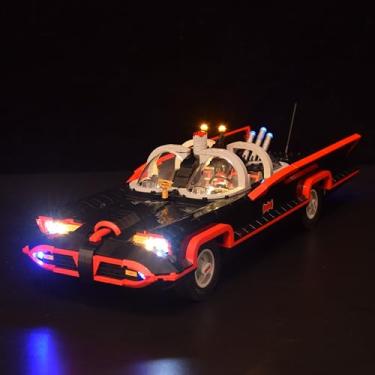 Imagem de LightGo Kit De Iluminação Led Projetado Para Batman Compatível Com Lego 76328, O Batmóvel Da Série Tv Clássica - Não Inclui Modelo (Versão Clássica)