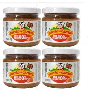 Imagem de Doce De Leite Zero Açucar Portão Do Cambui 215G (4 Potes) - Portão Do 