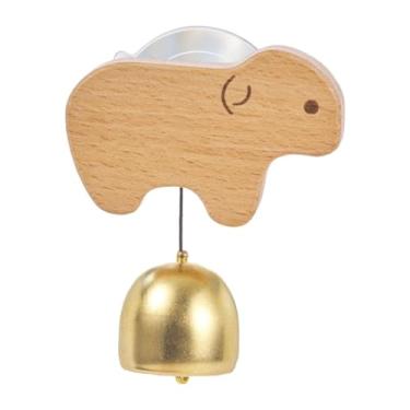 Imagem de predolo Sino de lojista com ventosa, campainha de porta de madeira decorativa criativa, campainha suspensa para entrada de loja, e quintal, Ovelha