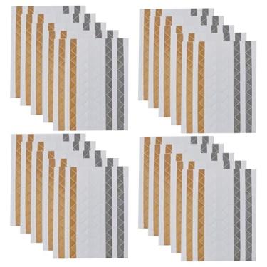 Imagem de pson 20 folhas (2040 peças) Adesivos autoadesivos de cantos fotográficos para álbuns, álbuns de fotos, artesanato DIY, diários (ouro, prata e branco)