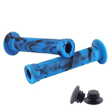 Imagem de Guiador de bicicleta Guiador de bicicleta de downhill freestyle (AZUL RAJADA)