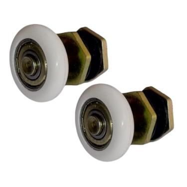 Imagem de Roldana Porta De Vidro Rodinha Box Tipo Blindex 2Un 7/8