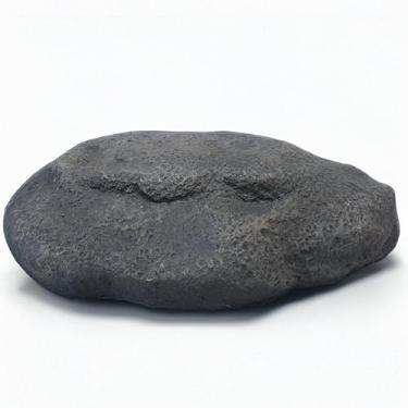 Imagem de Gardenised Cobertura de pedra de jardim falsa com textura natural decorativa para paisagismo ao ar livre, ideal para esconder válvulas de irrigação, bombas de água, canos, caixas elétricas e cabos no