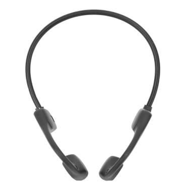 Imagem de Dpofirs Fones de Ouvido de Condução óssea, Fone de Ouvido Sem Fio Bluetooth Open Ear Com Microfone, de Esportivos à Prova D'água IPX5, de de Tampão para o