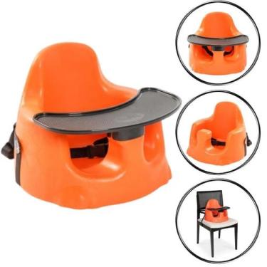 Imagem de Cadeira De Alimentação Para Bebe Portátil Cadeirinha Assento de Chão S