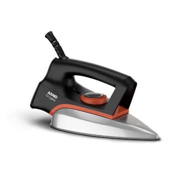 Imagem de Ferro Seco Drygliss FS31 para Passar Roupas Base Antiaderente 1200W Preto Terracota Arno