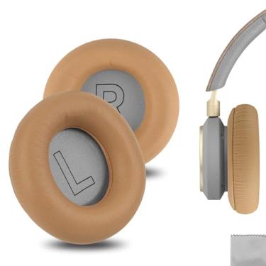 Imagem de GEEKRIA Almofadas De Substituição Elite Em Pele Carneiro Para Bang & Olufsen Beoplay H9, H7 (Não Compatível Com H9 3ª Geração, H91), Almofadas, Peças Reposição (Marrom)