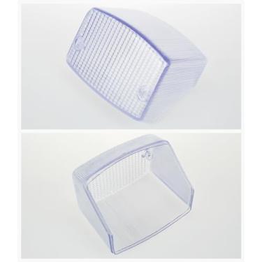 Imagem de Adequado para Kawasaki 1986-2006 Vulcan 750 / VN750; 1980 KZ1000 LTD; 1985-VN700; Lente de luz traseira de freio de motocicleta; 23026-1063 (transparente, 1. lente)