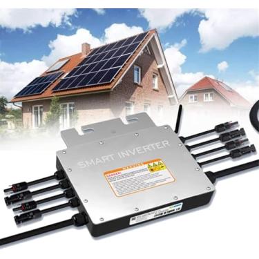 Imagem de Jitaoma Solar Grid Tie Micro Inversor 600w 700w 1000w 1200w 1400w Ip65 Controle Wifi à Prova D'água Identificação Automática Inversor De Energia Saída Ca 120v 230v, 1200W, 220V