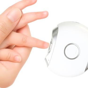 Imagem de Cortador e Aparador de Unhas Elétrico Automático sem Fio com 3 Velocidades 1W para Manicure Pedicure e Acabamento