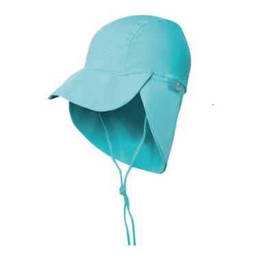 Imagem de Boné Praia Infantil Proteção UV Turquesa Tip Top