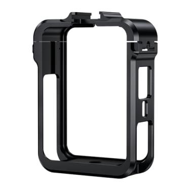 Imagem de SZZCNOX Gaiola de câmera para DJI Osmo 360, moldura protetora de alumínio com suporte para sapata fria, estrutura de expansão de gaiola de coelho de metal para acessórios de câmera panorâmica DJI OSMO