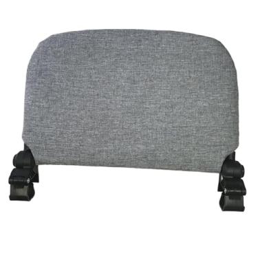 Imagem de Luwecf Apoio para os pés do carrinho, extensão para as pernas, apoio para os pés confortável, acessórios, suporte estendido em tecido Oxford, para as pernas, Cinza