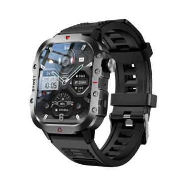 Imagem de Relógio Inteligente Militar Masculino Resistente LAXASFIT 2025 201 Tel