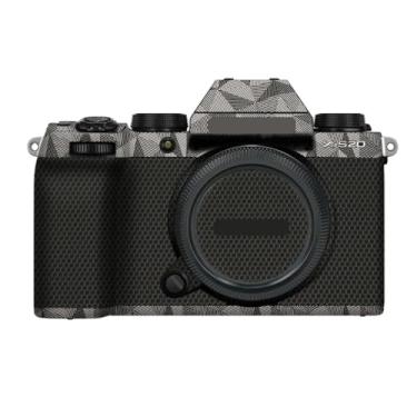 Imagem de X-S20 Película para câmera adesivo anti-arranhões película protetora de vinil protetor corporal revestimento decalques capa para FujiFilm X-S20 XS20 (titânio triangular)