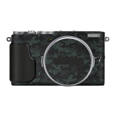 Imagem de X 70 Película protetora de vinil antirriscos para câmera película protetora de vinil capa de decalques para FujiFilm X70 X-70 (Mamba Green)