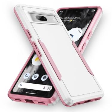 Imagem de SORAKA Capa para Google Pixel 7A Capa rígida de PC Capa macia de TPU para para-choques Capa robusta de ajuste fino Capa Google Pixel 7A