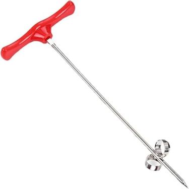 Imagem de Faca espiral manual de vegetais e ferramenta de entalhe - Cortador de parafuso de aço inoxidável para cenouras - pepino, abobrinha, batata, maçã, picador de salada e espiralizador de descaroçador de