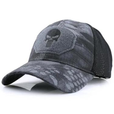 Imagem de Chapéu de Beisebol Camuflado Unissex - Proteção Solar Respirável para 