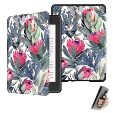 Imagem de GUKSRASO Capa para Kindle 11ª Geração 2024/2022 (6", Modelo: C2V2L3/RS23CV) - Função Inteligente de Despertar/Dormir Automática, com Alça de Mão