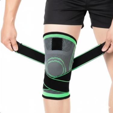Imagem de Joelheira Compressão Fitness Musculação exercício funcional Neoprene -