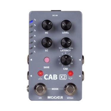 Imagem de Pedal de simulação de gabinete MOOER CAB X2 Dual Footswitch