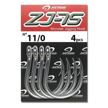 Imagem de Anzol Para Suporte Hook Jignesis Zj-7S Pesca Aço Inox 11/0