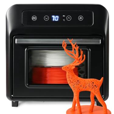 Imagem de PRILINE Caixa de secagem de filamento oficial com ventiladores, desidratador de material de impressora 3D, secador para PLA PETG ABS TPU Nylon