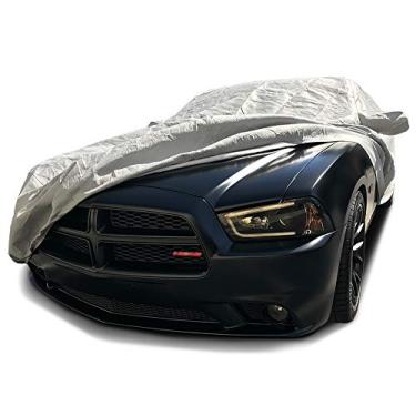 Imagem de CarsCover Personalizada para Dodge Charger 2006-2023 Capa de carro 5 camadas ultrashield cinza (SE, SXT, R/T, Daytona, SRT, Hellcat)