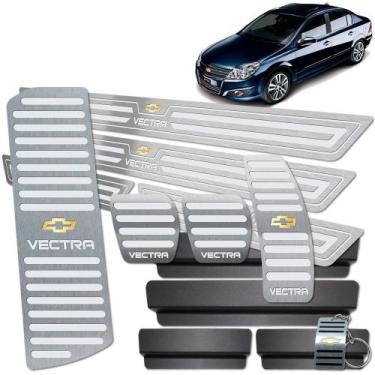 Imagem de Descanso Pedaleira Manual Soleira Vectra 2006 A 11 Prata - JR PARTS