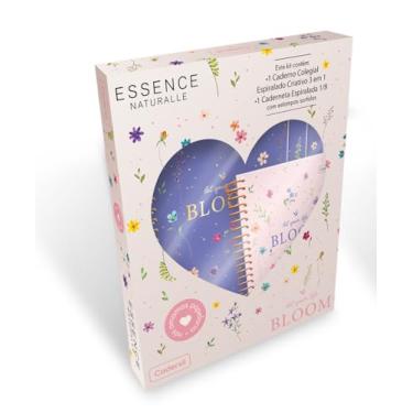 Imagem de Kit Surpresa Presenteável Cadersil Essence – Itens Inclusos: 1 caderno colegial espiralado criativo 3 em 1 + 1 caderneta espiralado 1/8 - Edição Misteriosa para Presentear com Estilo.